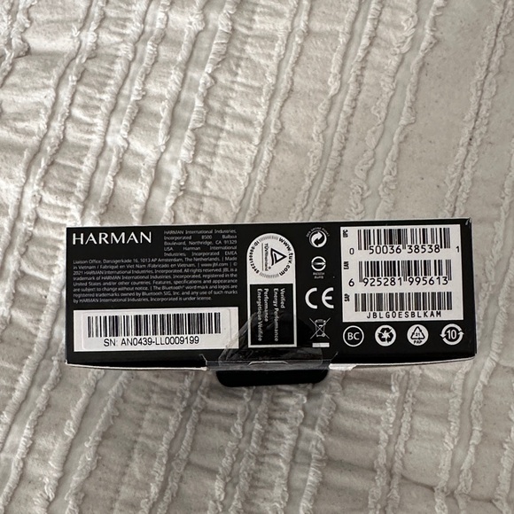 JBL GO Essential Waterproof Bluetooth Speaker - Black - Picture 3 of 3